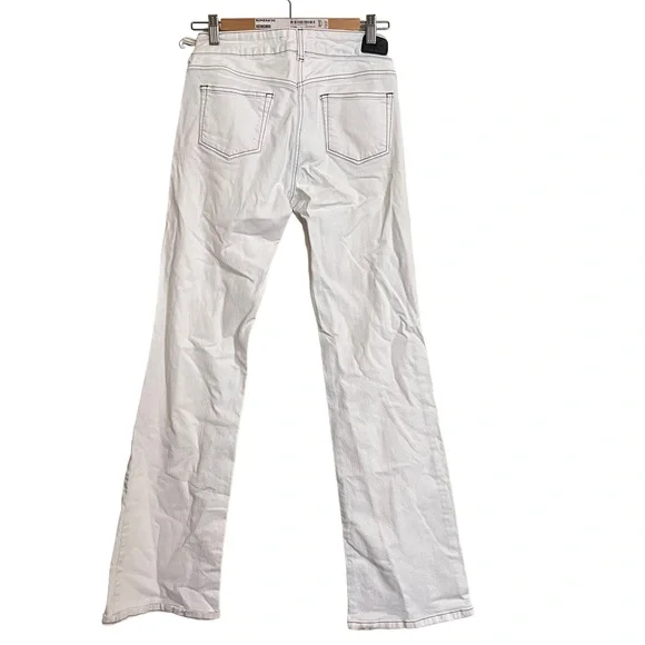 Isabel Marant White Wide‎ Leg Jeans - Picture 5 of 6